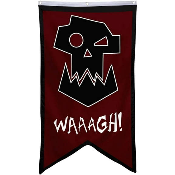 DianYu Orks Banner Flag 30x50 Inch Man Cave Home Office Bed Room Decor