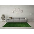 thumbnail image 3 of Ahgly Company Indoor Square Abstract Green Modern Area Rugs, 3' Square, 3 of 4