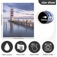thumbnail image 3 of Coolnut Wharf Lighthouse Dishwasher Magnet Cover,Reusable Fridge Panel Decal with Magnetic Stickers for Kitchen Appliance Home Decor, 23"x 26", 3 of 6
