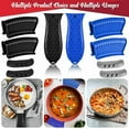 thumbnail image 6 of Cast Iron Handle Cover, 10 Packs Silicone Pot Holders, Cast Iron Handle Covers Heat Resistant, Non-Slip Pot Handle Covers, for Frying Cast Iron Skillet Metal Pan, 6 of 10
