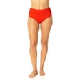 thumbnail image 2 of Anne Cole Womens Shirred Bikini Swim Bottom Separates, 2 of 4