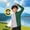 A446 Green, variant on Xdegoge Big Boys Sun Protection Hooded Shirt Color Block Splicing Design Long Sleeve Summer Cooling Top With Thumb Holes Quick Dry Breathable Sport Activewear