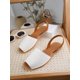 thumbnail image 2 of Women's Casual Fish Mouth Slip-on, Glitter Summer Flat Sandals With Back Strap, 2 of 4