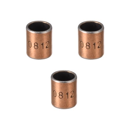 Manchon Roulement lisse 8mm Borex10mm ODx12mm long douille envelop. No