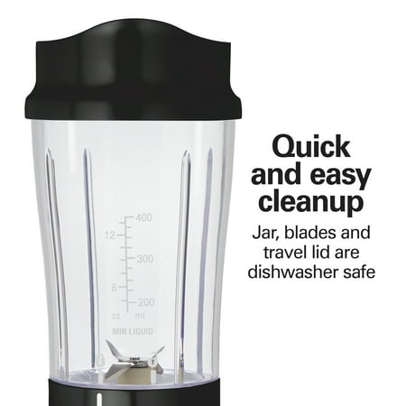 Hamilton Beach Single Serve Blender with Travel Lid, Model 51101BV