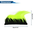 thumbnail image 4 of Accesorios de Casco de Motocicleta Decoración Cabeza de Gallo para Cascos de Motocicleta Bicicleta Esquí Color Fluorescente Sticker de Seda de Alta Temperatura 1 Juego, 4 of 6