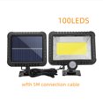 thumbnail image 2 of EastVita 56 LED Solar Wall Light Outdoor Lighting Garage Security Lamp Pir Motion Sensor Garden Decoration Spotlight, 2 of 8