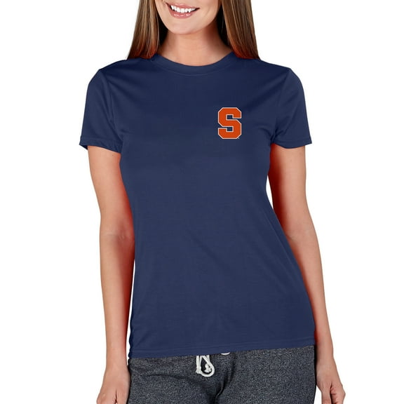 Women's Concepts Sport  Navy Syracuse Orange Marathon Knit Top