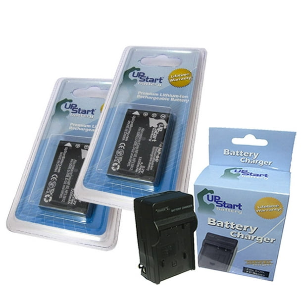 2x Pack - Samsung DigiMax U-CA505 Battery + Chargeur - Remplacement pour Samsung SLB-1137 Appareil Photo Numérique Battery et Chargeur (1200mAh, 3.7V, Lithium-Ion)