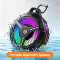 thumbnail image 4 of Shower Speaker, Bluetooth 5.3, IPX7 Waterproof, with Strong Suction Cup, Mini Stereo Sound, Ideal for Bathroom, Party, Travel, 4 of 9