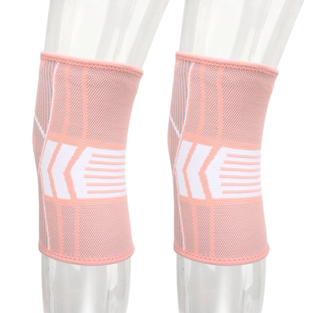 Sports Knee Pads, Injury Prevention Exercise Knee Protector High Density 4 Sided Elastic Breathable for Climbing M