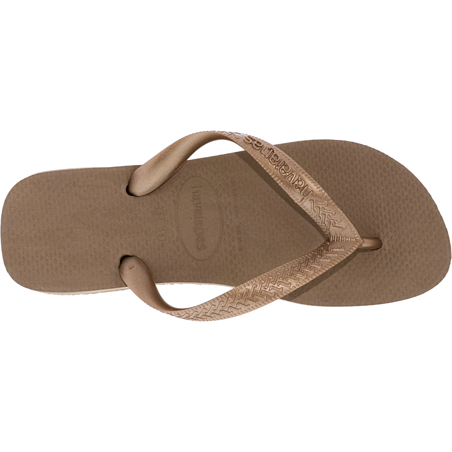havaianas top tiras rose gold