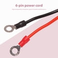 thumbnail image 5 of 1 x Power Cable-Black & Red, 5 of 7