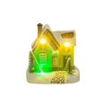 thumbnail image 2 of Casa navideña iluminada con luz LED perfecl pueblo de nieve centro de mesa para El hogar sala de estar y oficina, 2 of 8