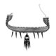 thumbnail image 2 of Chokers For Women Collarbone Chain Small Chain Mesh Party Daily Wear 1Pcs, 2 of 3