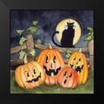 thumbnail image 2 of McKenna, Kathleen Parr 12x12 Black Modern Framed Museum Art Print Titled - Haunting Halloween Night I No Border, 2 of 5