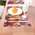 thumbnail image 5 of YFYANG Washable Heat-Resistant Placemats, 70% PVC/30% Polyester, Abstract Geometric Lines Kitchen Table Mat, 12" x 18" 1 Piece, 5 of 6