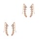 thumbnail image 1 of Pendientes Sonducket 7 Crystal Ear Cuffs Hoop Climber Accesorios de joyería Type5 NO5, 1 of 5