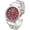 Red, variant on Collections Women’s Quartz Cuff Bangle Watch, 34mm Case, Classic Design