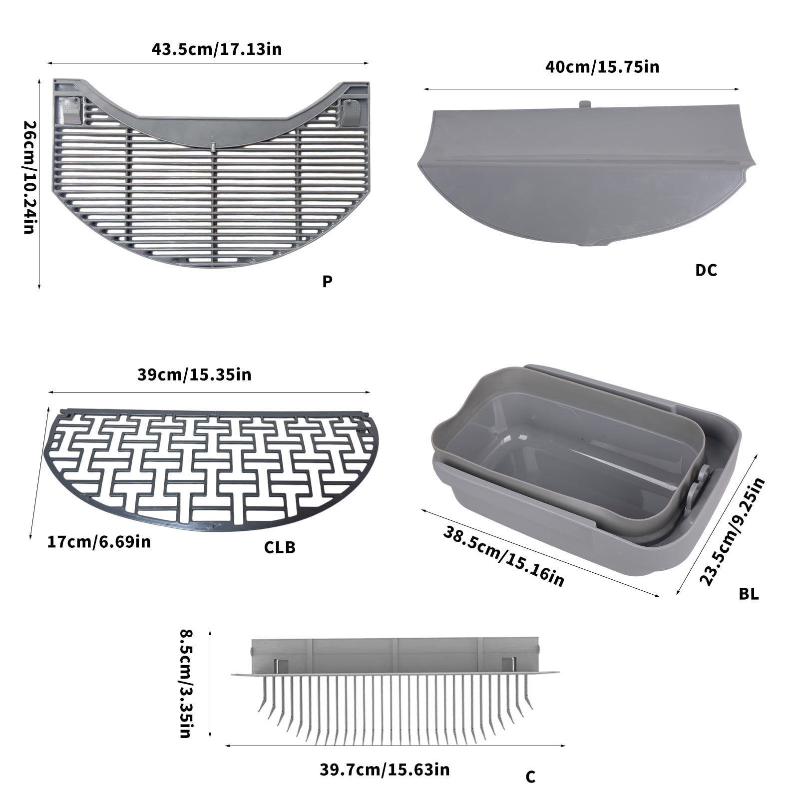 Essential Replacement Part for Litter Box: Quick Install Design for & Upgrade