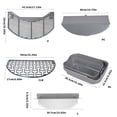 thumbnail image 3 of Cats Litter Box Accessories Replacement Part With Easy Installation Design For Selfcleaning Litter Pan Upgrading, 3 of 8