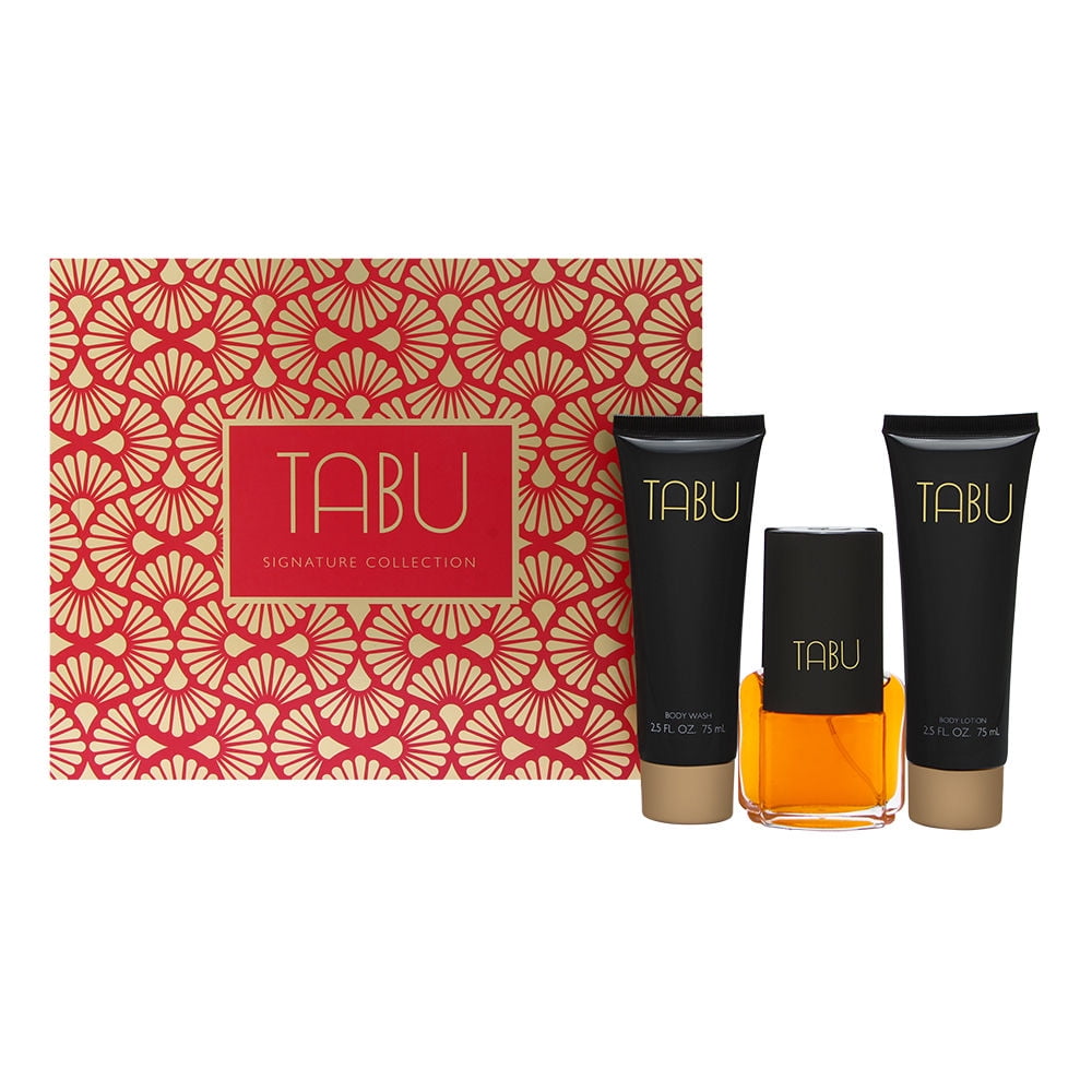 Tabu 3 Pc. Gift Set ( Eau De Cologne Spray 1.2 Oz + Body Lotion 2.5 Oz