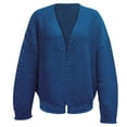 thumbnail image 4 of Idoravan Cardigans for Women Spring Women's Casual Loose Warm Knitting Cardigan Solid Color Sweater Cardigan, 4 of 6