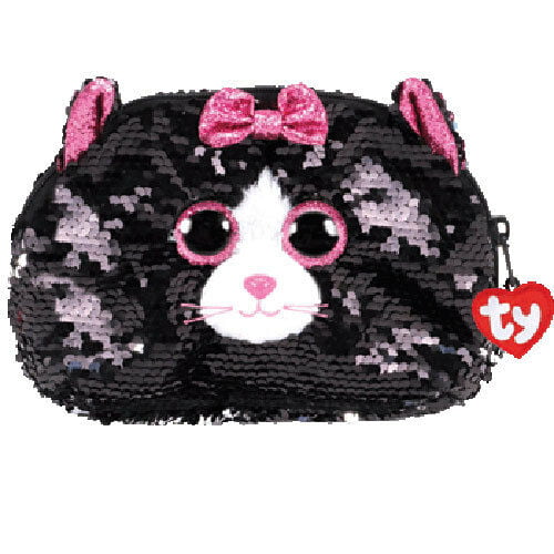 2019 Ty Beanie Boos Fashion Gear Flippable Sequins Brutus Wristlet/coin Purse for sale online