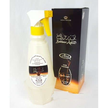 Bakhoor Adeni Room Freshener by Al-Rehab (500 ml - 16.90 Fl oz)-3 pack