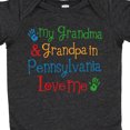 thumbnail image 4 of Inktastic Pennsylvania Grandma and Grandpa Love Me Boys or Girls Baby Bodysuit, 4 of 5