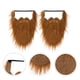 thumbnail image 3 of Barbas falsas Halloween divertido bigote falso bigote falso para suministros de fiesta de disfraces de Halloween, 3 of 7
