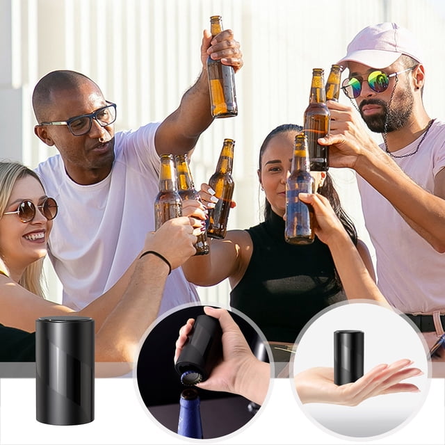 SMihono Kitchen Organizers and Storage Beer Bottle Opener Press-type Personalized Creative Net Red Bottle Opener High-value Bar Home Light Luxury Kitchen Gadgets Must Have 2023