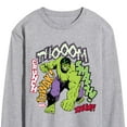 thumbnail image 3 of Marvel Hulk - Smash Crunch - Men's Long Sleeve Graphic T-Shirt, 3 of 5
