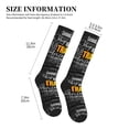 thumbnail image 4 of Sikiie Travel 1 Pairs Compression Socks for Men and Women 15-20 mmHg Running Support Socks, 4 of 7