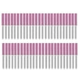 thumbnail image 1 of 4mm Burr Grinding Stone Files for Chainsaw Sharpener - 50-Piece Metal Polishing Kit with 1.81" Abrasive Bits, 1 of 5