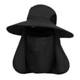 thumbnail image 1 of Chapeau de Protection UV Extérieur Chapeau de Pêche avec Couvre-Visage et Rabat de Cou pour Hommes, 1 of 7