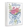 thumbnail image 2 of Stupell Industries Bohemian Bow & Flowers Welcome White Framed Giclee Art, 16 x 20, by Deb Strain, 2 of 8