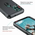 thumbnail image 6 of KLYNE- For Motorola Moto G Stylus 5G 2021 Case Belt Clip Holster Phone Cover Black, 6 of 6