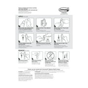 Command Medium Slate Terrace Hook Value Pack, 6 Wall Hooks