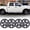 17 inch- Matte Black, variant on 4PCS/Set 17" Alloy Wheel Skins Compatible with 2013-2018 Dodge Ram 1500/2019-2023 Dodge Ram 1500 Classic,Snap-on Installation Hubcap,Center Cap can be Reattached,Black Lacquer