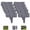 Gray, variant on Imitation Stone Garden Fence No Dig Landscape Edging, Faux Stone Plastic Pound-In Garden Border for Landscaping, Flower Beds, Yard Decor and Artificial Rock Edgers