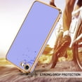 thumbnail image 6 of iPhone SE 2022 Case, iPhone SE 2020 Case, iPhone 7 Case, iPhone 8 Case, Slim Fit Soft TPU Wristband Kickstand Holder Protective Case for iPhone SE 2022/2020/7/8-Lavender Purple, 6 of 16