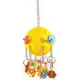 thumbnail image 3 of Bird Toy Creative Funny Plastic Ball Parrot Hanging Toy Bird Chewing Toy, 3 of 5