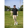 thumbnail image 3 of COOFANDY Polo Shirts for Men Short Sleeve Dry Fit Golf Polo T Shirt Quick Dry Performance Tactical Polos Black Collared Work Shirt, 3 of 7