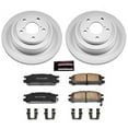 thumbnail image 2 of PowerStop Rear Geomet Coated Brake Rotor and Pad Kit Fits: SUBARU Select Models CRK448, 2 of 4