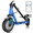 Blue, variant on Electric Scooter for Adults, 350W,19MPH & 21-25 Miles Range,10" Solid Tires, Folding E Scooter with Dual Suspension