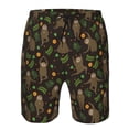 thumbnail image 3 of Balery Sloth Doing Yoga Traje de Baño Estilo Hawaiano para Hombre, Shorts de Secado Rápido con Bolsillos-Large, 3 of 6