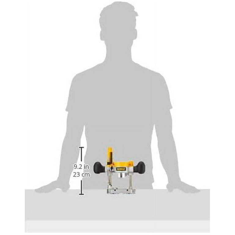 Base De Inmersión Router Compacto Dnp612 Fresadora Dewalt