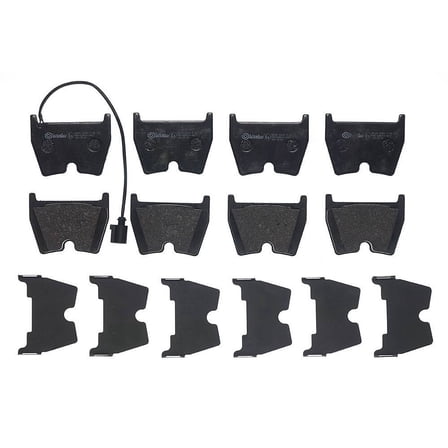 Brembo 17-20 Audi RS3/18-20 TT RS Quattro Front Premium Low-Met OE Equivalent Pad