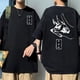 thumbnail image 2 of Camiseta de Anime japonés para hombre y mujer, camisa con estampado de Chainsaw, Aki Fox, Devil Kon, ropa de calle de gran tamaño, Hip Hop, Verano xuanjing unisex, 2 of 2